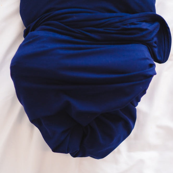 Midnight Blue Swaddle Blanket